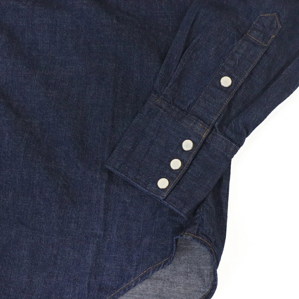 orSlow(オアスロウ)Western Denim Shirts One Wash デニム ウェスタン シャツ"ONE WASH"【01-8124-81】