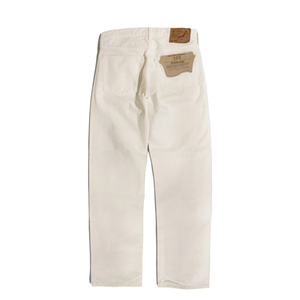 orSlow(オアスロウ)105 80s ホワイトデニム ”White” 【01-1050W-69】