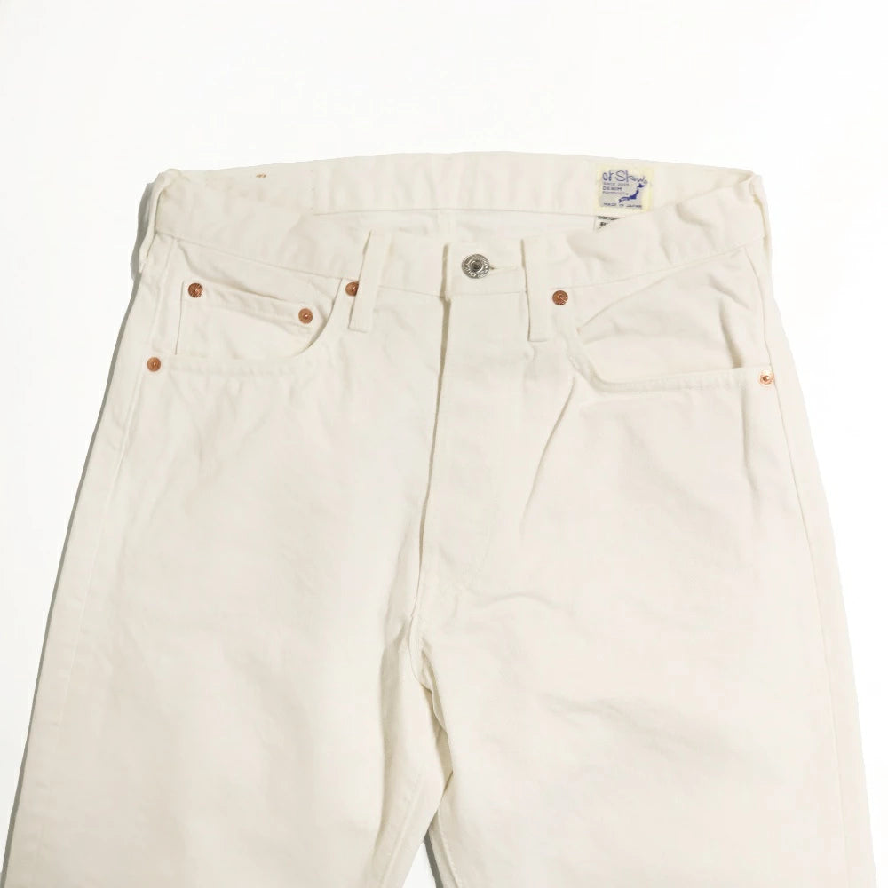 orSlow(オアスロウ)105 80s ホワイトデニム ”White” 【01-1050W-69】