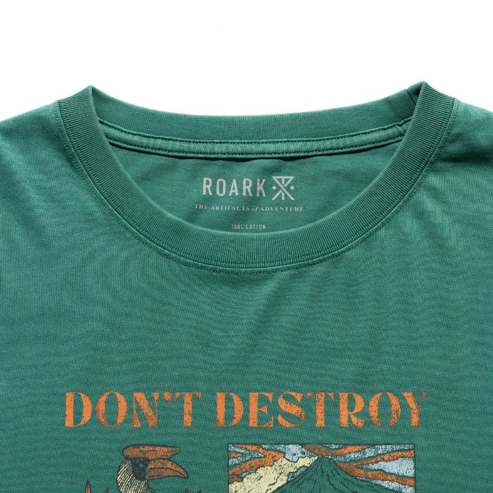 ROARK(ロアーク)"ENJOY" WELL WORN L/S TEE "26SS"【RLTJ1203-HUN】