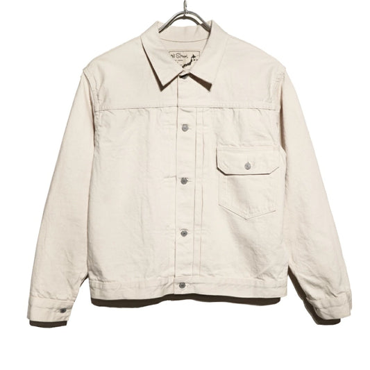 orSlow(オアスロウ)TYPE1 40'S PLEATED FRONT BLOUSE "ECRU"【03-6011-66】