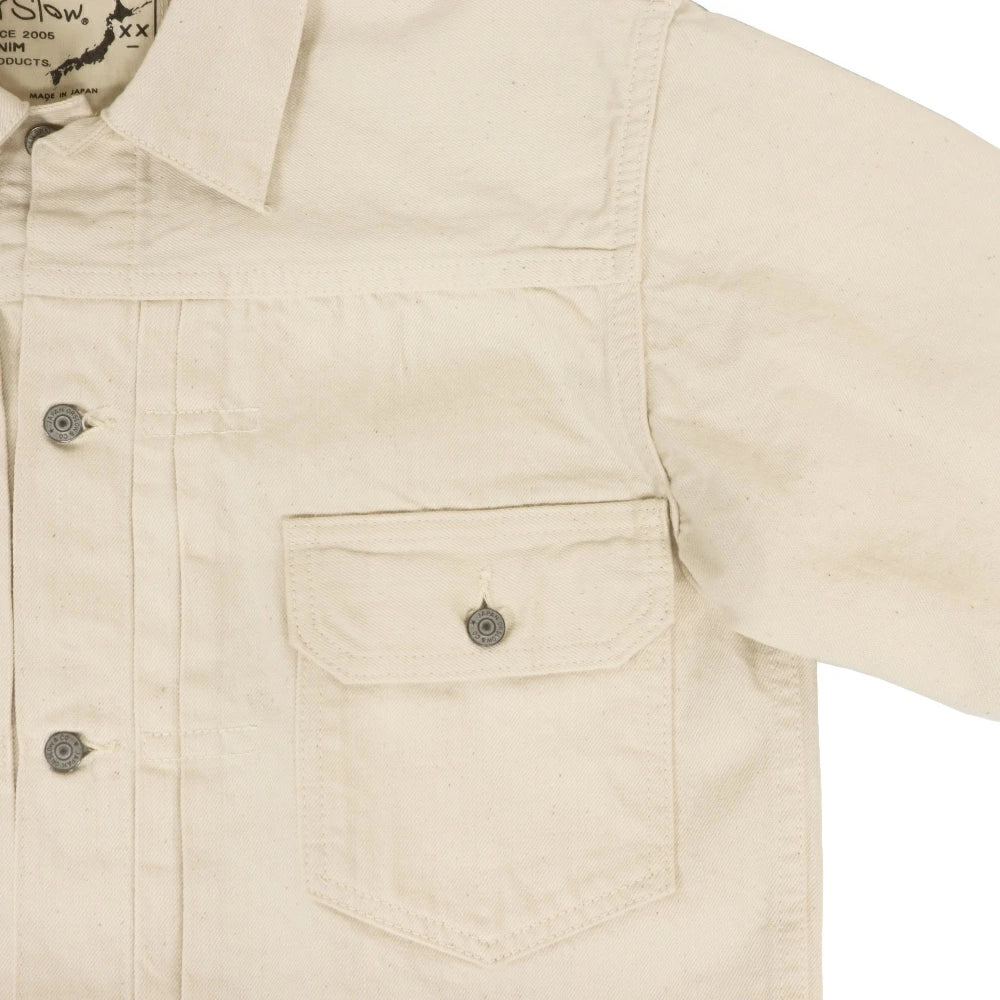orSlow(オアスロウ)TYPE1 40'S PLEATED FRONT BLOUSE "ECRU"【03-6011-66】