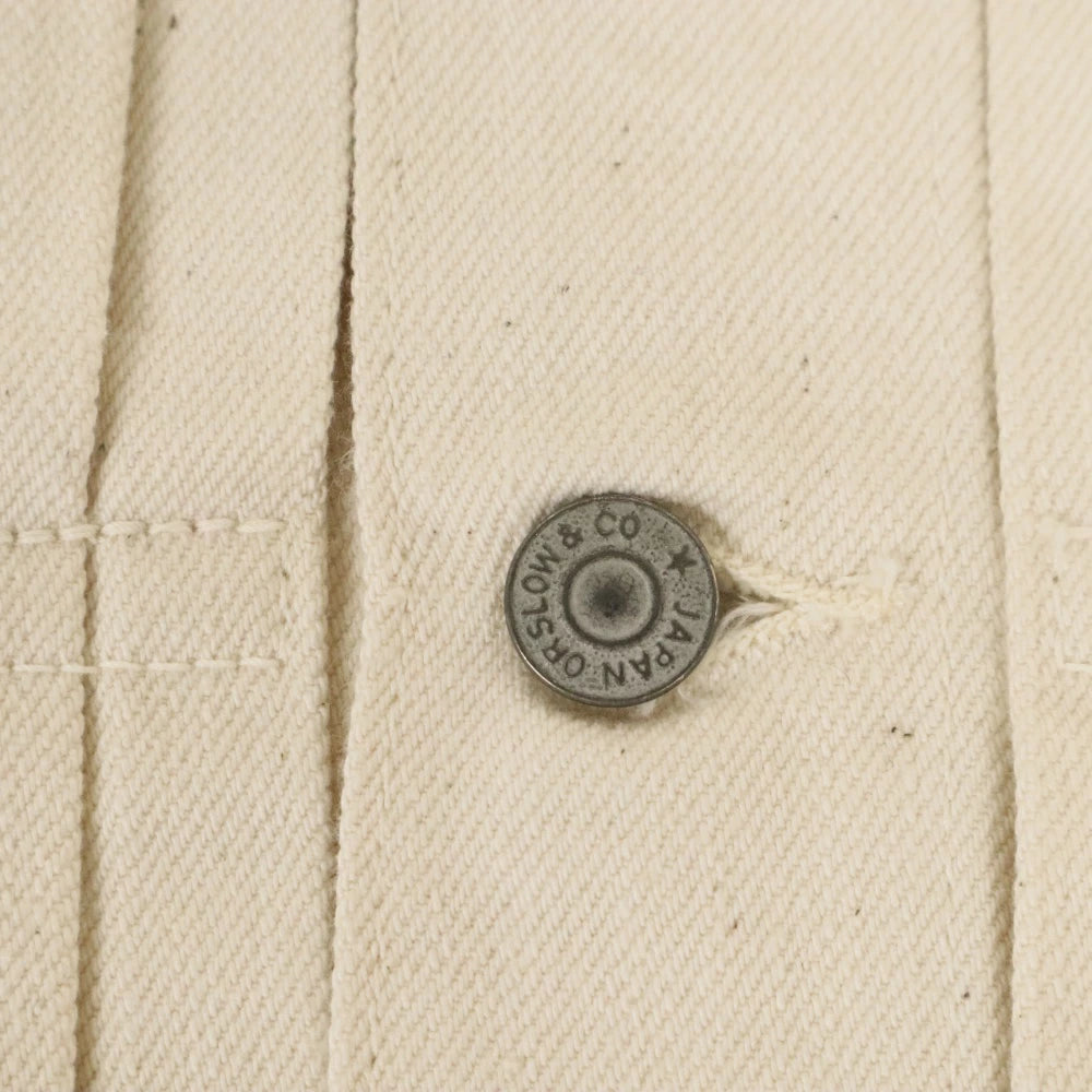 orSlow(オアスロウ)TYPE1 40'S PLEATED FRONT BLOUSE "ECRU"【03-6011-66】