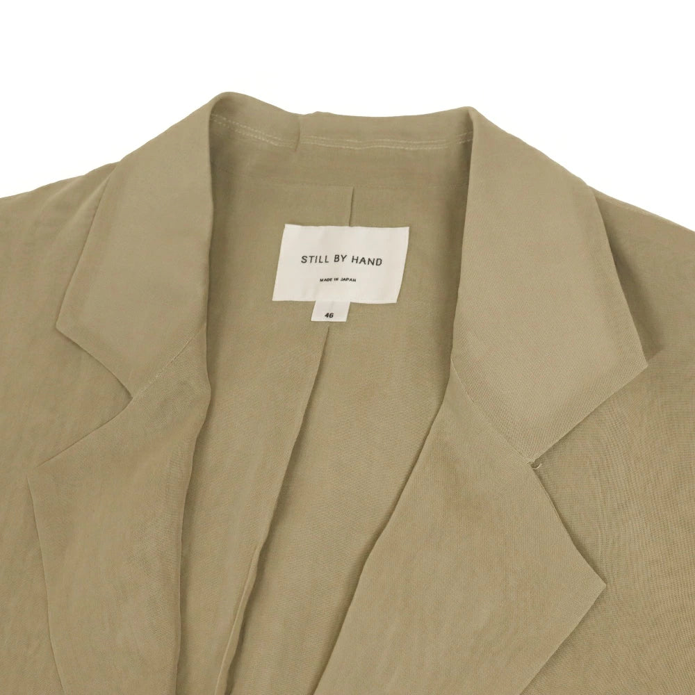 STILL BY HAND(スティル バイ ハンド)Cotton Lawn Relax Jacket コットン ローン ジャケット【JK01261】