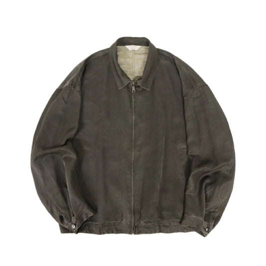 STILL BY HAND(スティル バイ ハンド)Pigment Print Zip Up Blouson ピグメントプリント ジップアップ ブルゾン【BL05261】