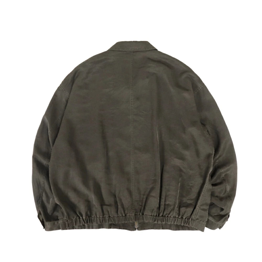 STILL BY HAND(スティル バイ ハンド)Pigment Print Zip Up Blouson ピグメントプリント ジップアップ ブルゾン【BL05261】