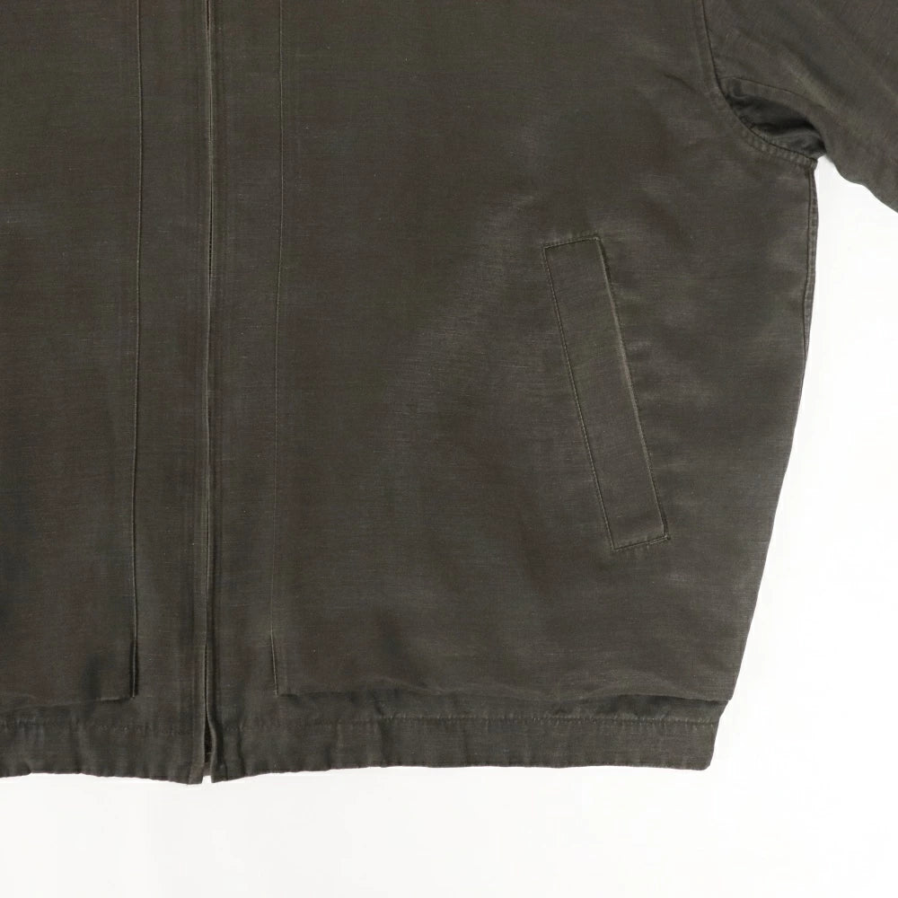STILL BY HAND(スティル バイ ハンド)Pigment Print Zip Up Blouson ピグメントプリント ジップアップ ブルゾン【BL05261】