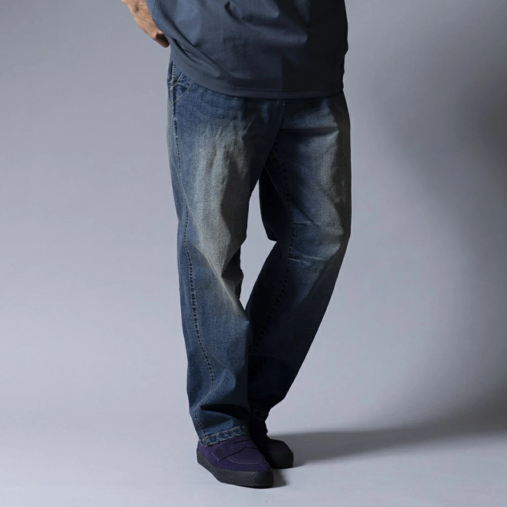 ROARK(ロアーク)TRAVEL PANT DENIM- RELAX FIT "STONE WASH" トラベルパンツ デニム ストーンウォッシュ【RRPJ1203-STW】