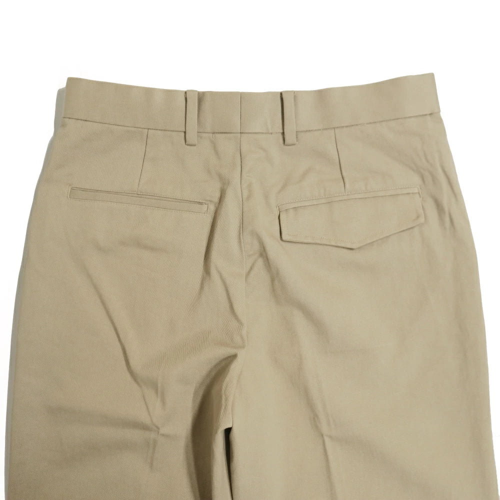 WAX London(ワックスロンドン) AUBYN TROUSER COTTON TENCEL TWILL PANTS【SS26-TRO-CCA-BEI】