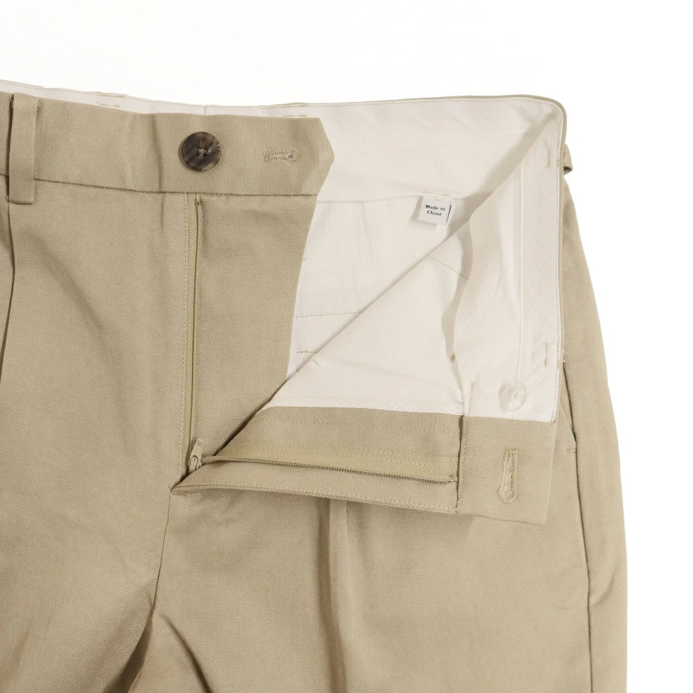 WAX London(ワックスロンドン) AUBYN TROUSER COTTON TENCEL TWILL PANTS【SS26-TRO-CCA-BEI】