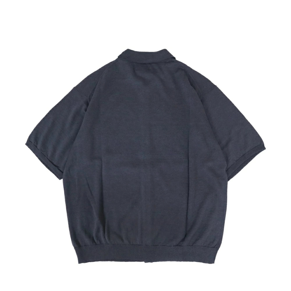 STILL BY HAND(スティル バイ ハンド)Linen/Cotton Half Sleeve Knit Cardigan リネン/コットン ハーフスリーブ ニットカーディガン【KN04262】