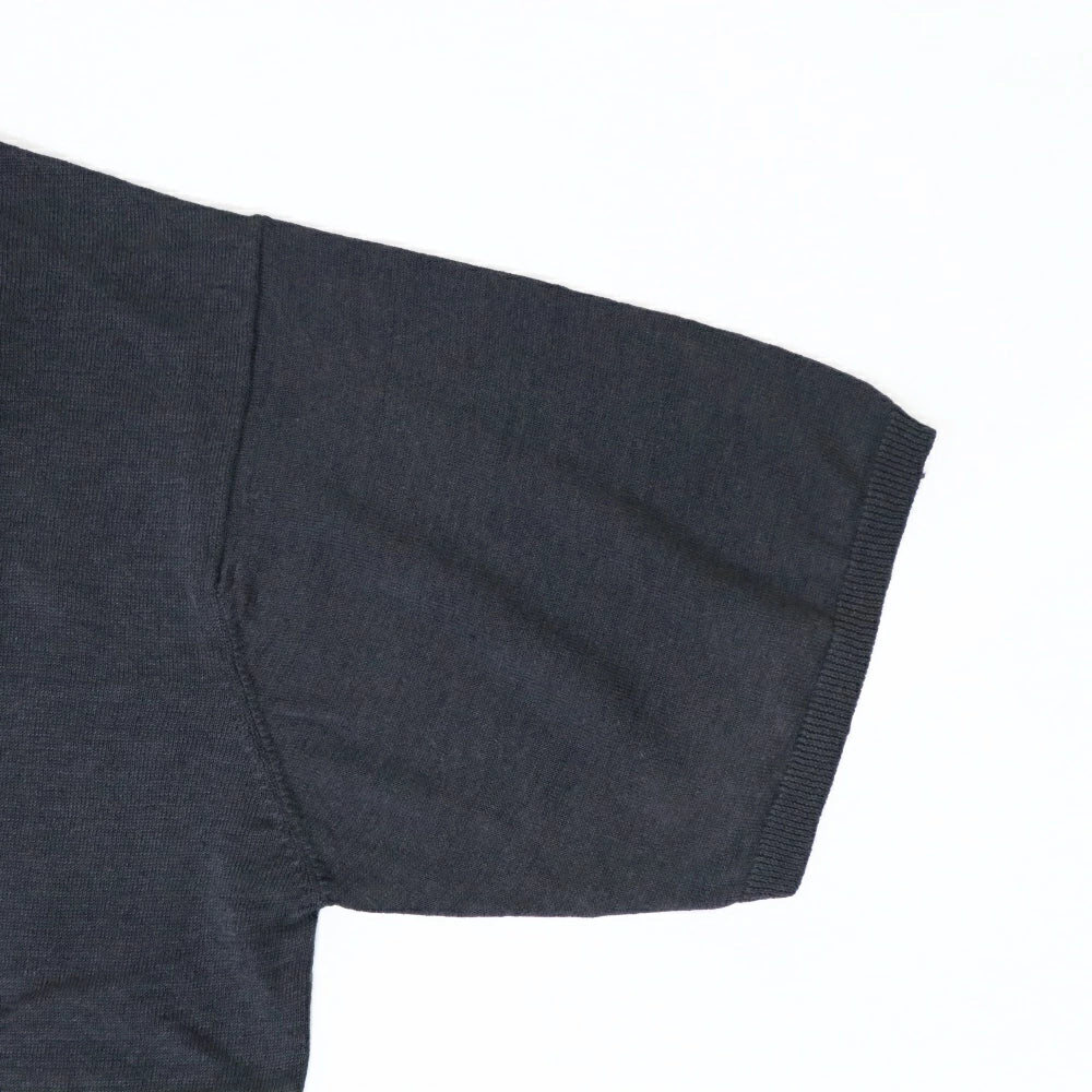 STILL BY HAND(スティル バイ ハンド)Linen/Cotton Half Sleeve Knit Cardigan リネン/コットン ハーフスリーブ ニットカーディガン【KN04262】