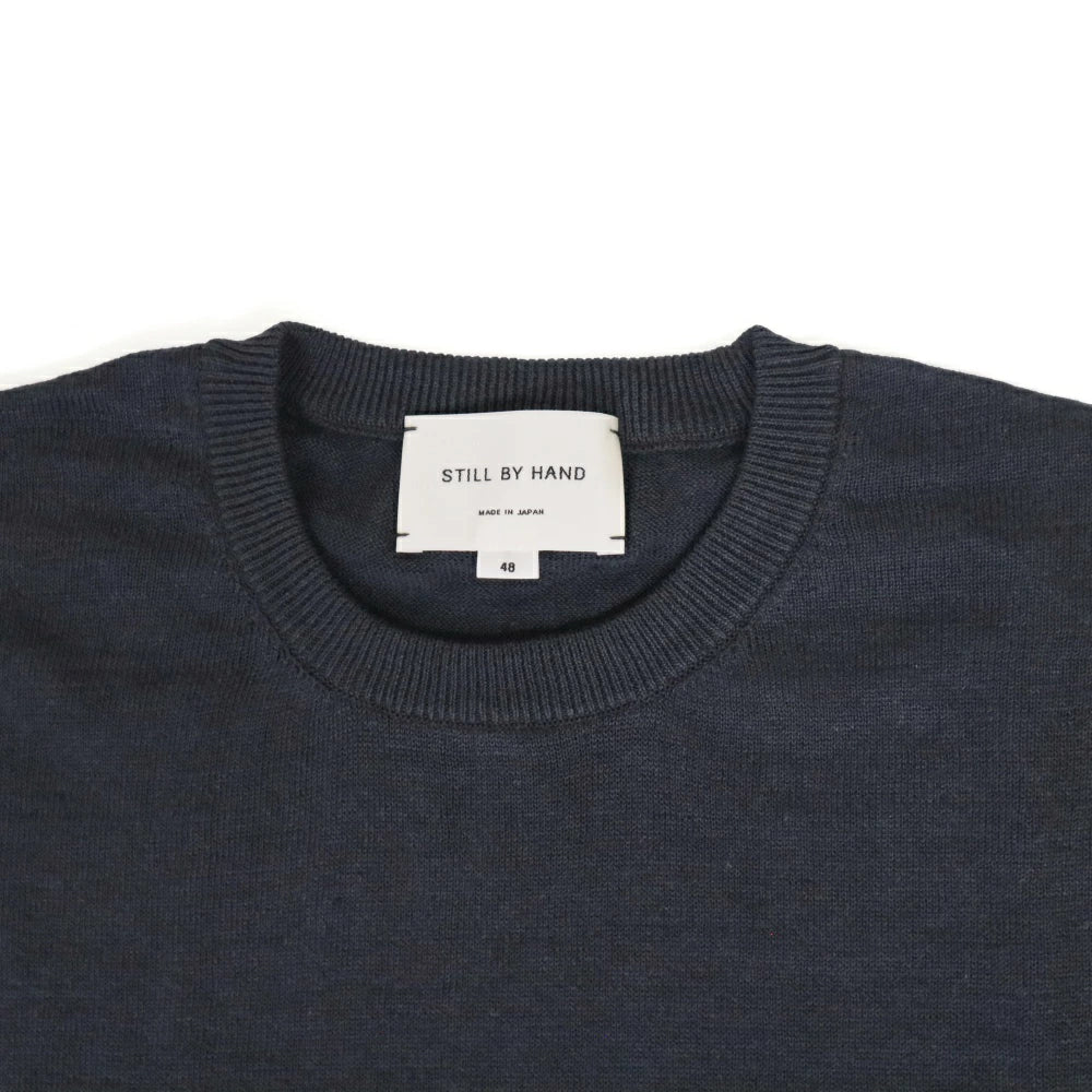 STILL BY HAND(スティル バイ ハンド)Linen/Cotton Knit Tee リネン