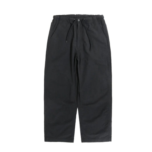 orSlow(オアスロウ)Wide Fit New Yorker "Black" ワイドフィット ニューヨーカー イージーパンツ"26SS"【01-1021-CN61】