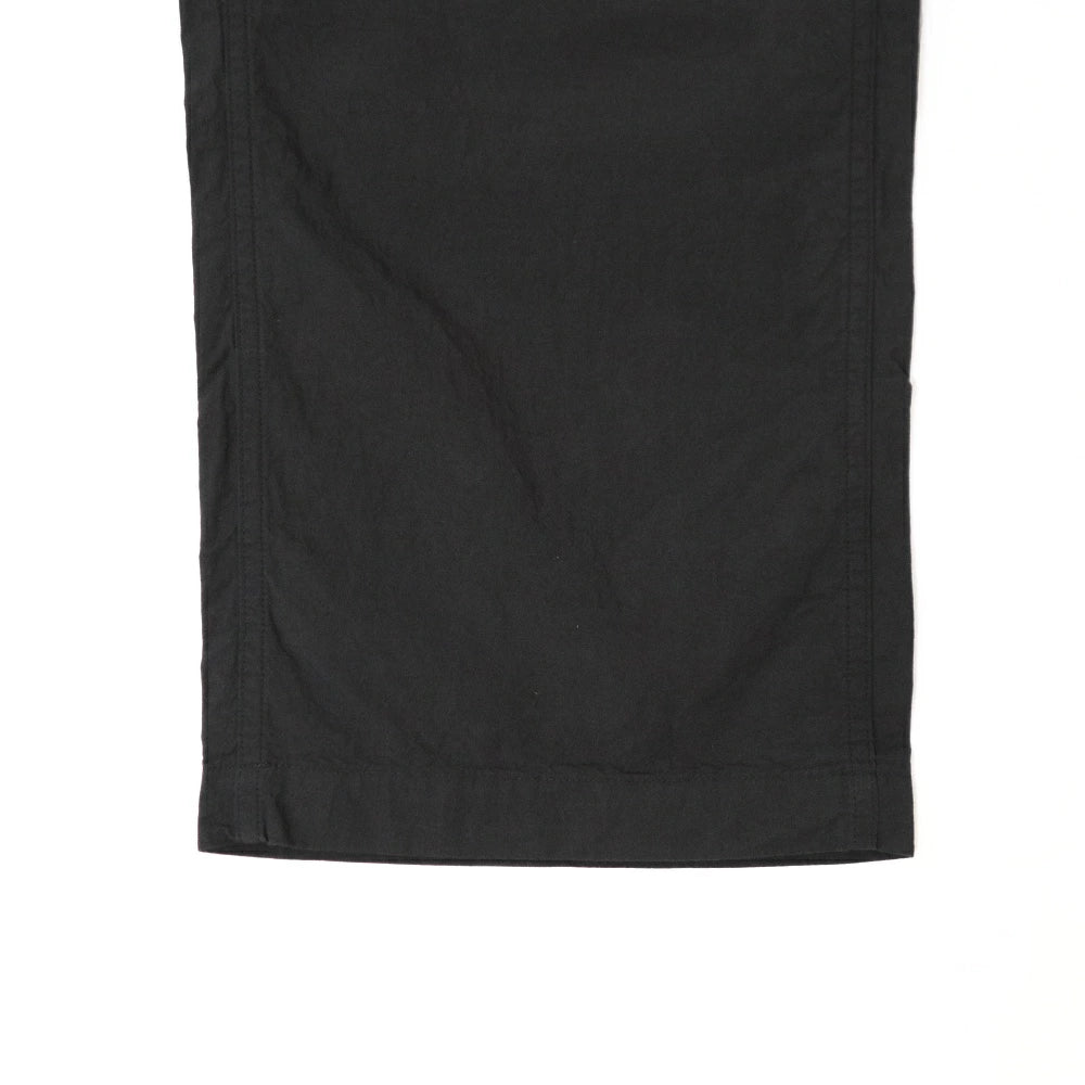 orSlow(オアスロウ)Wide Fit New Yorker "Black" ワイドフィット ニューヨーカー イージーパンツ"26SS"【01-1021-CN61】