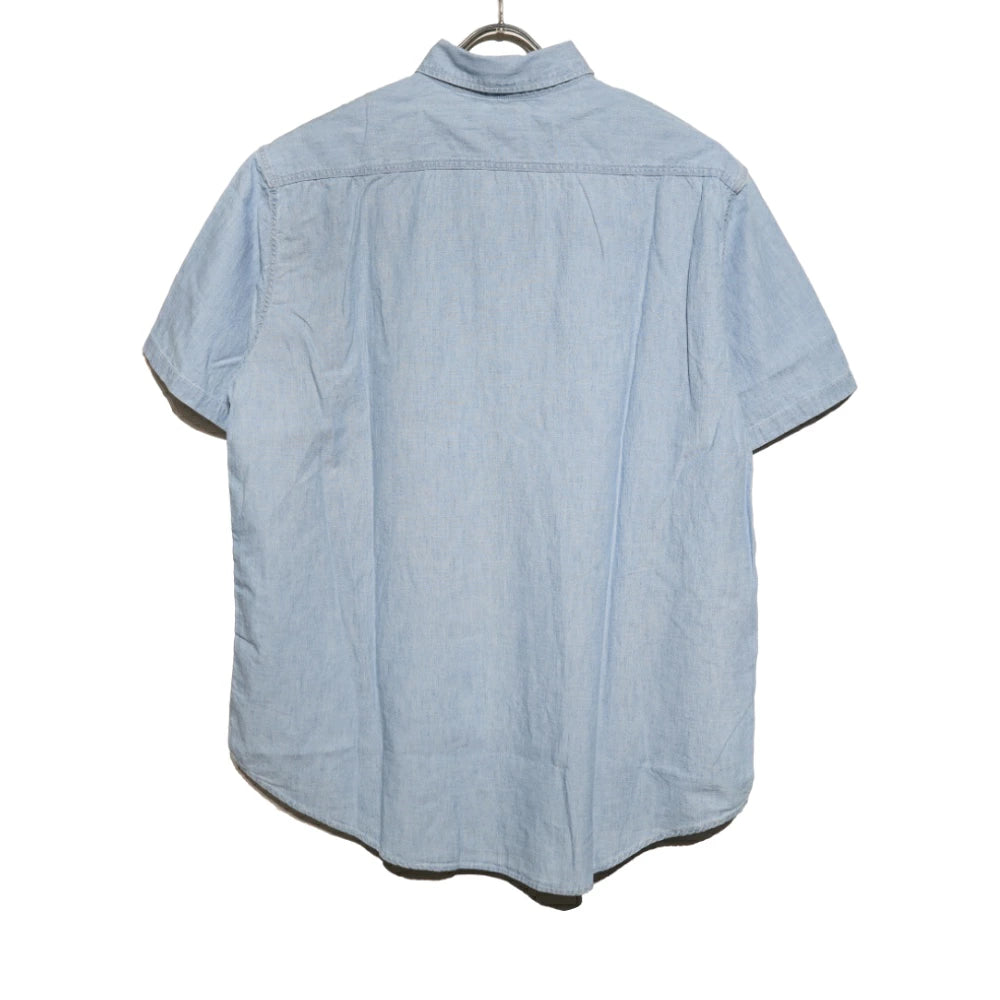 orSlow(オアスロウ) S/S Chambray Work Shirts w/ Flap Pocket ショートスリーブ シャンブレー ワーク シャツ "26SS"【01-8172-99】