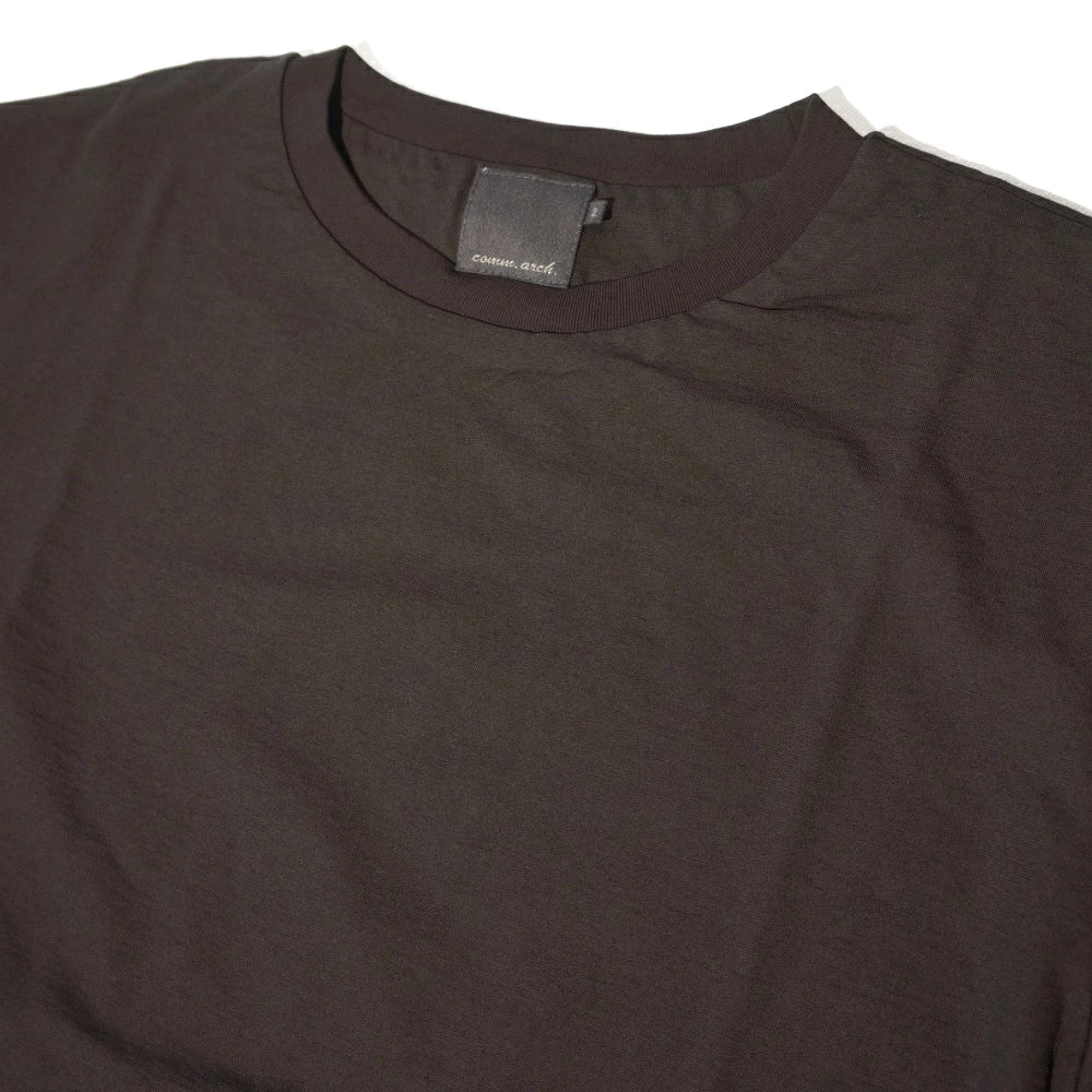 comm.arch.(コムアーチ)メンズ DOUBLE LAYERED S/S TEE ダブル レイヤード ショートスリーブTシャツ "26SS"