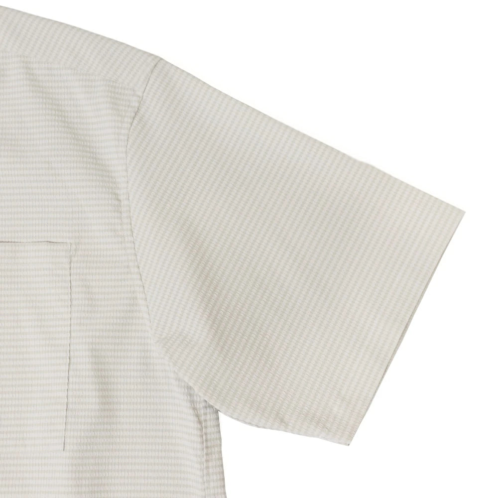 beruf baggage(ベルーフバゲージ)×GOODNEIGHBORS SHIRTS(グッドネイバーズシャツ)COMFY S/S Shirts "BEIGE" ドットエア ショートスリーブ シャツ【brf-GNS02】