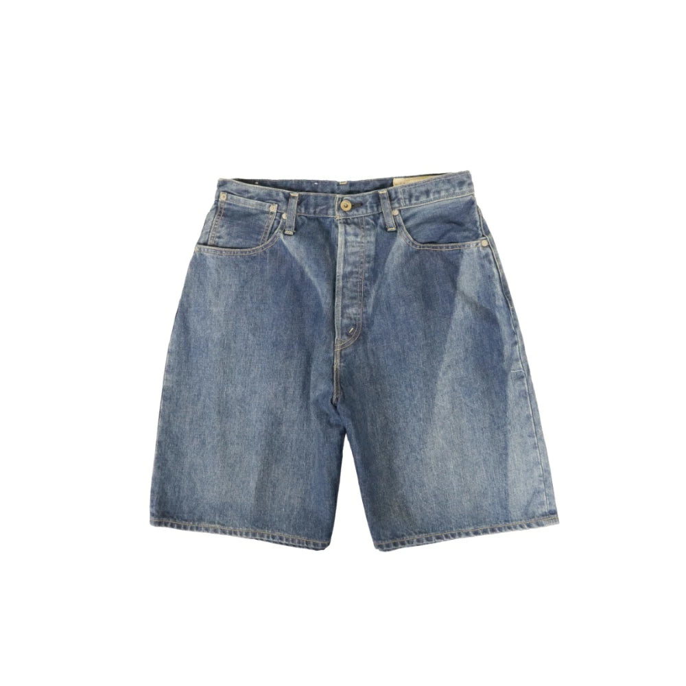 KURO DENIM (クロ デニム) STRUCTURE SHORTS "WASH 001"【964245】