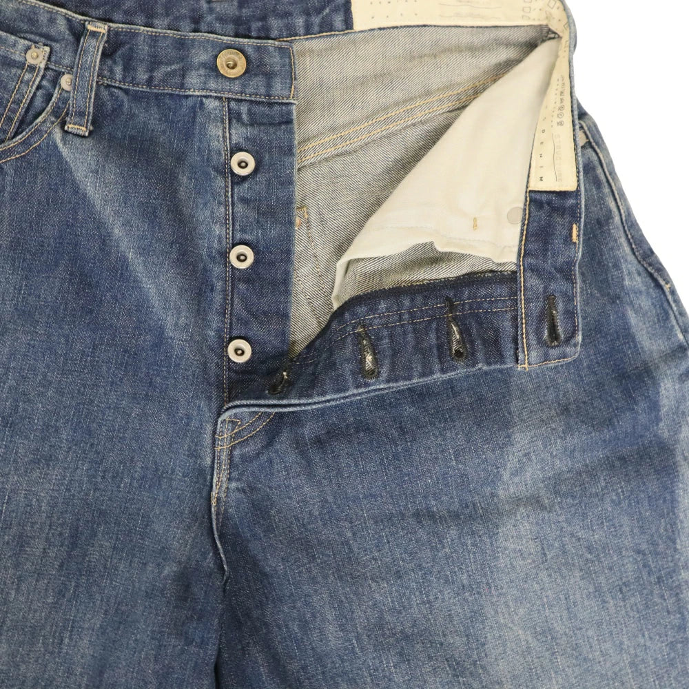 KURO DENIM (クロ デニム) STRUCTURE SHORTS "WASH 001"【964245】