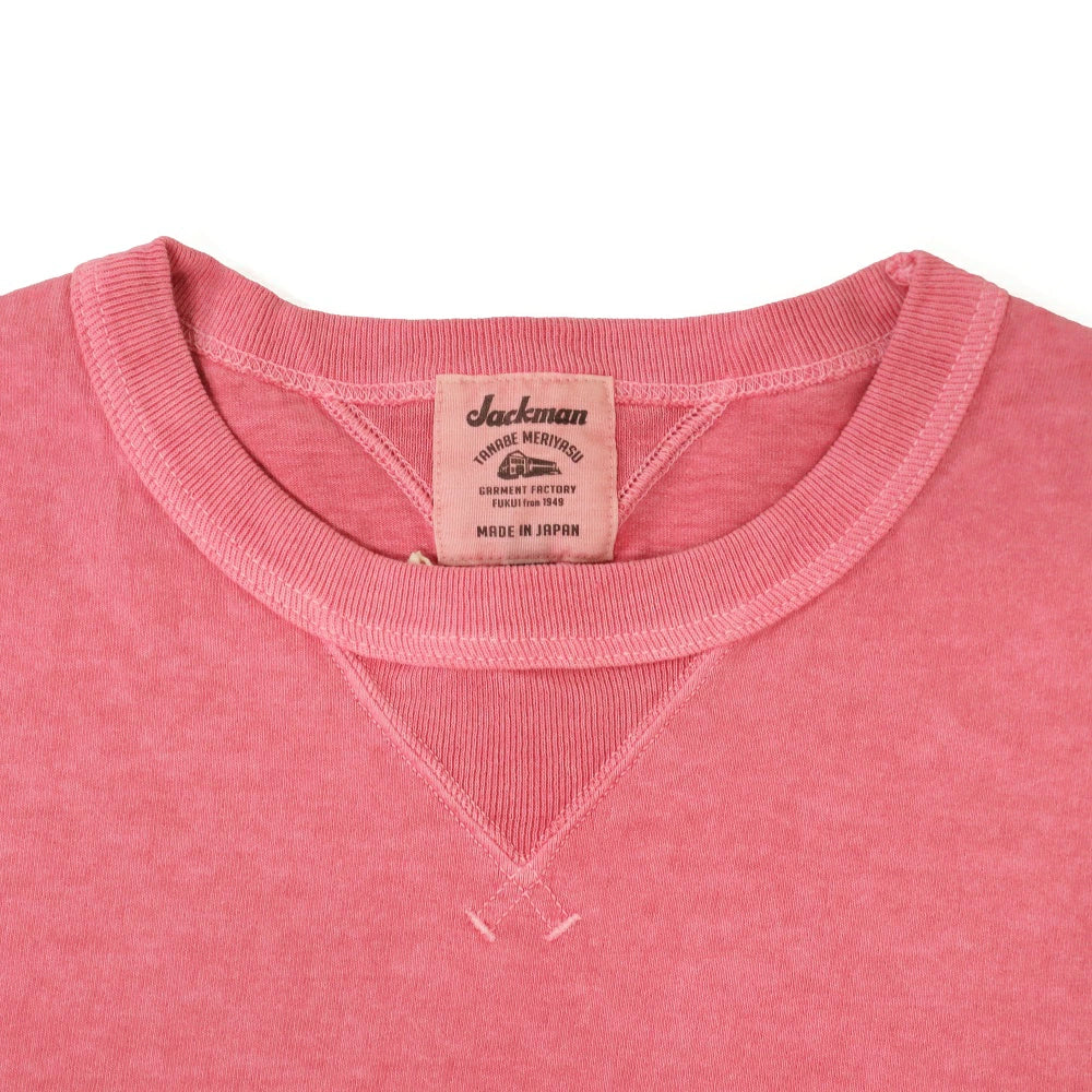 Jackman(ジャックマン)Rib T-shirt ピグメント リブTシャツ 【JM5556PD】
