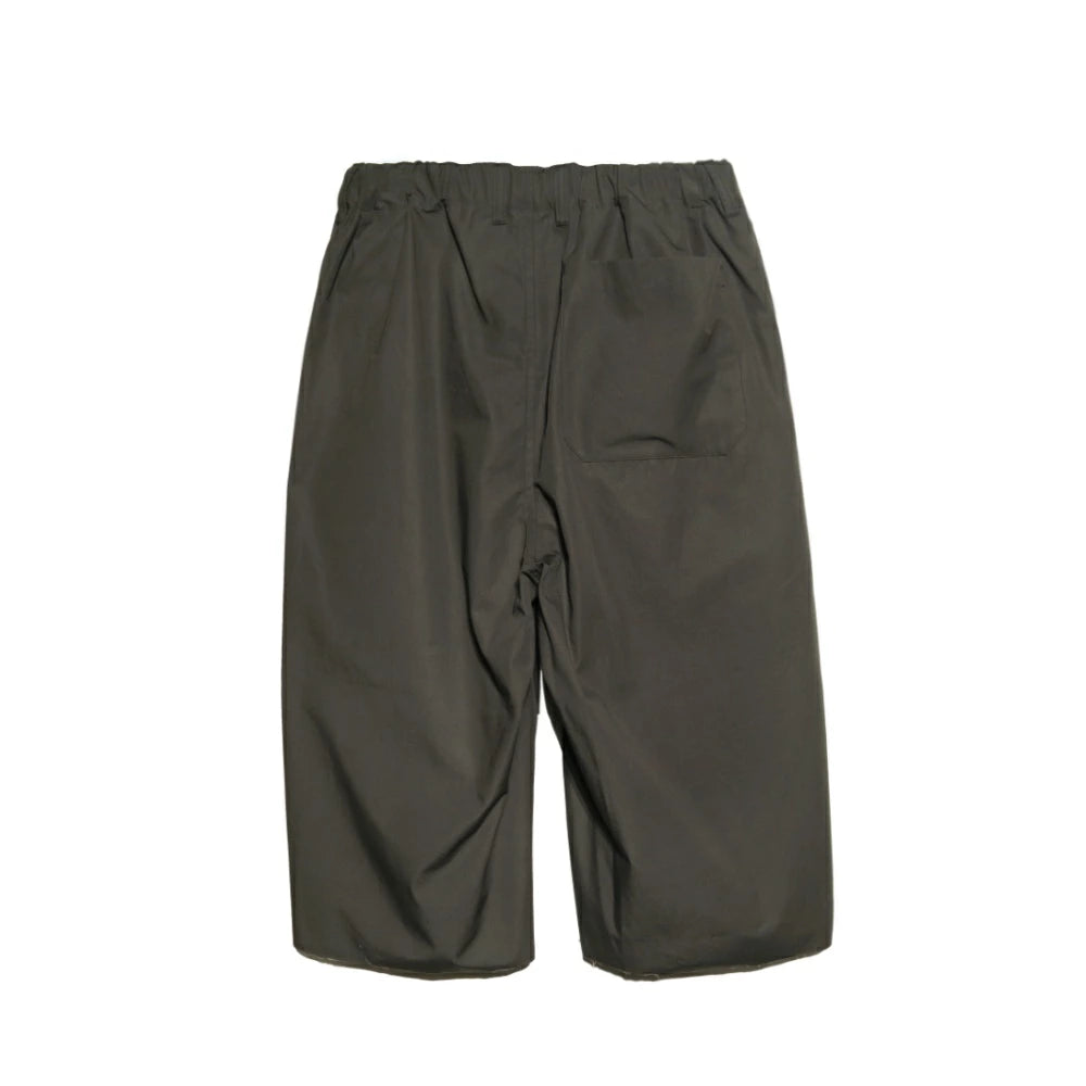 STILL BY HAND(スティル バイ ハンド)Cotton Weather Cloth Wide Shorts ウェザークロス 7分丈 カットオフ ショーツ【PT05262】