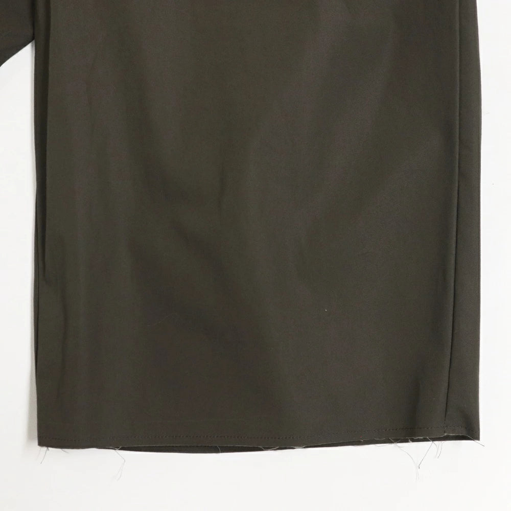 STILL BY HAND(スティル バイ ハンド)Cotton Weather Cloth Wide Shorts ウェザークロス 7分丈 カットオフ ショーツ【PT05262】