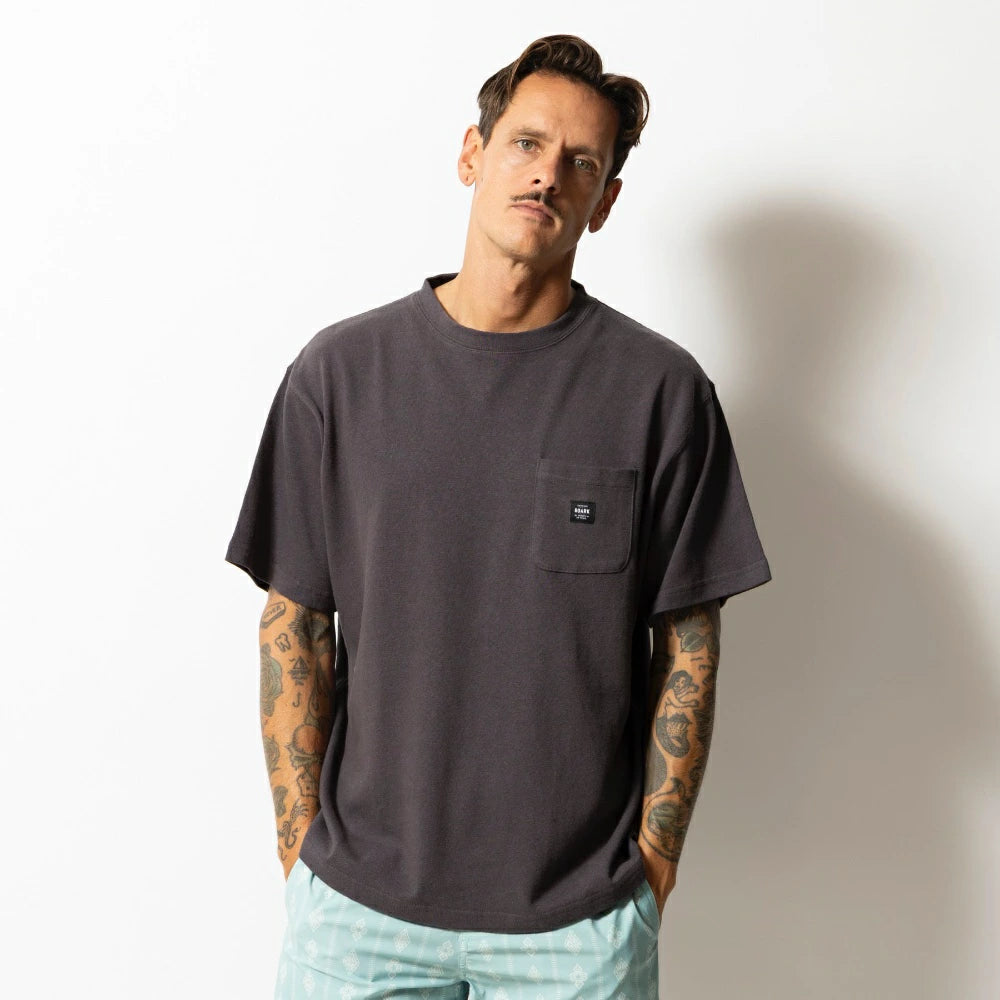ROARK(ロアーク)H/W HEMPCOTTON S/S TEE 【RTJH1220-BNM/WHT】