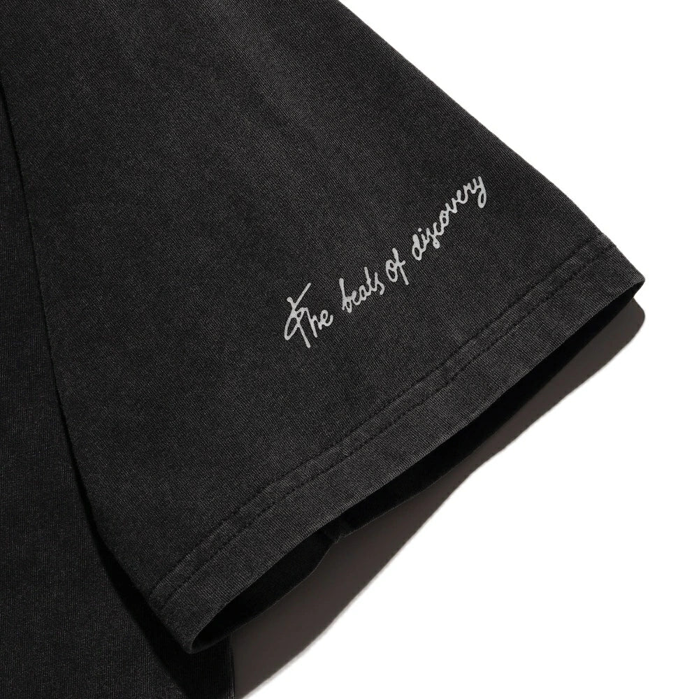 ROARK(ロアーク)"NATIVE PLANTS" WELL WORN TEE【RTJM1220-BLK】