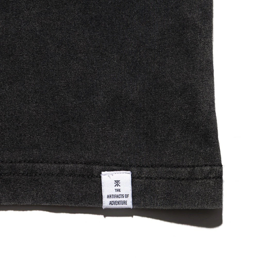 ROARK(ロアーク)"NATIVE PLANTS" WELL WORN TEE【RTJM1220-BLK】