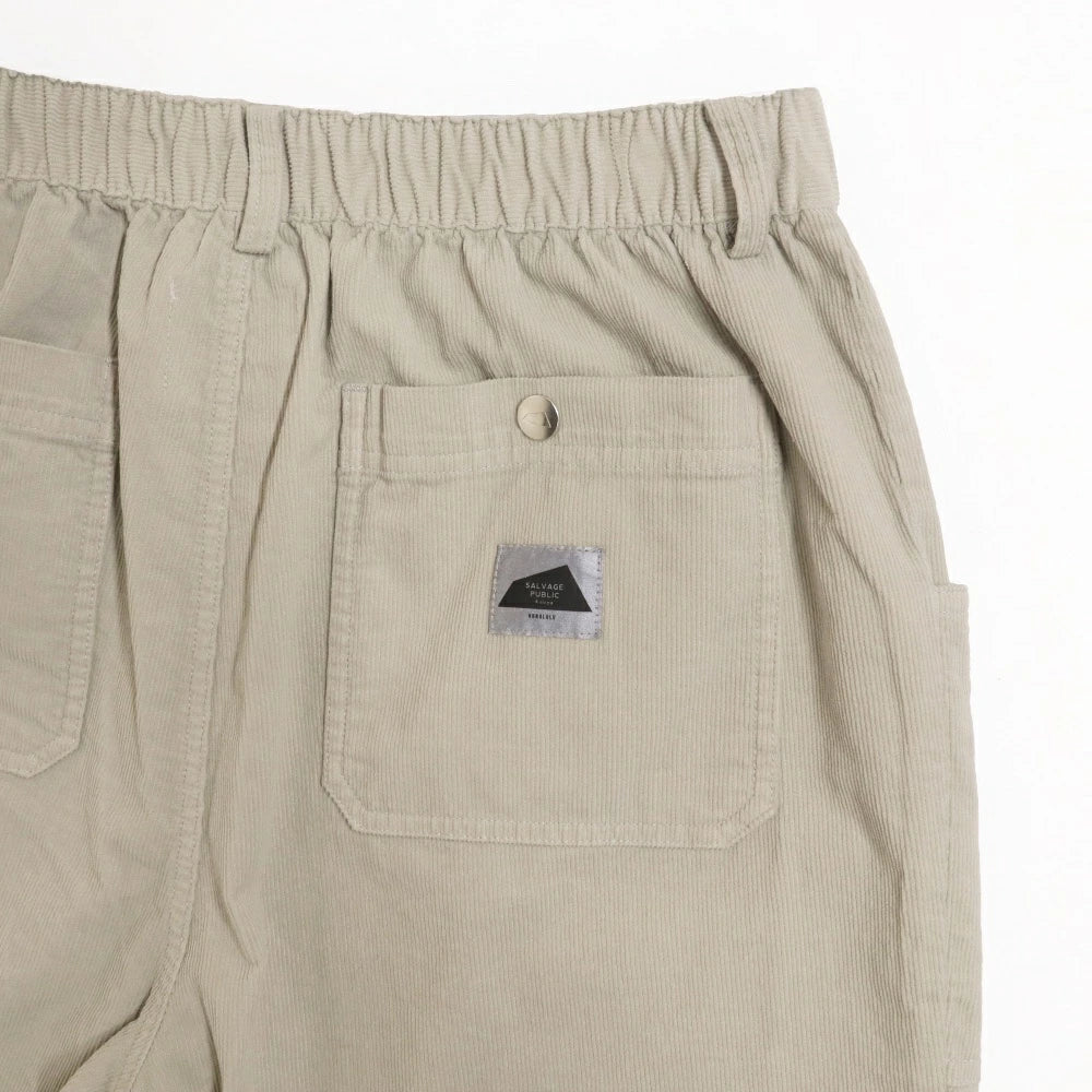 SALVAGE PUBLIC Kolepa(サルベージ パブリック コレパ)Uka Corduroy Shorts コーデュロイ ベーカーショーツ【SVKS5022】