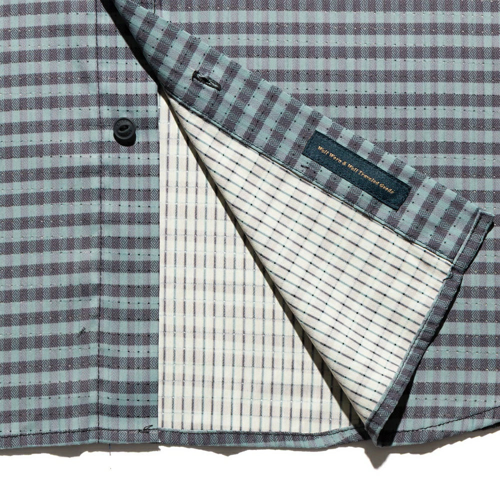 ROARK(ロアーク)"SCHOLAR PLAID" BLESS UP S/S【RWJ1201-SLG】