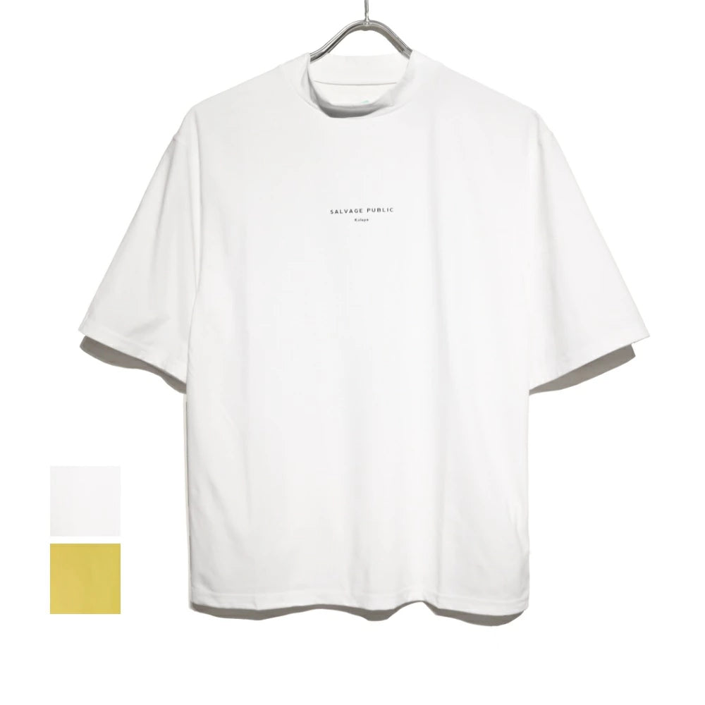 SALVAGE PUBLIC Kolepa(サルベージ パブリック コレパ) Surf Mockneck S/S (TI LEAF Paisley)モックネック S/S カットソー ゴルフウェア【SVKS6023】