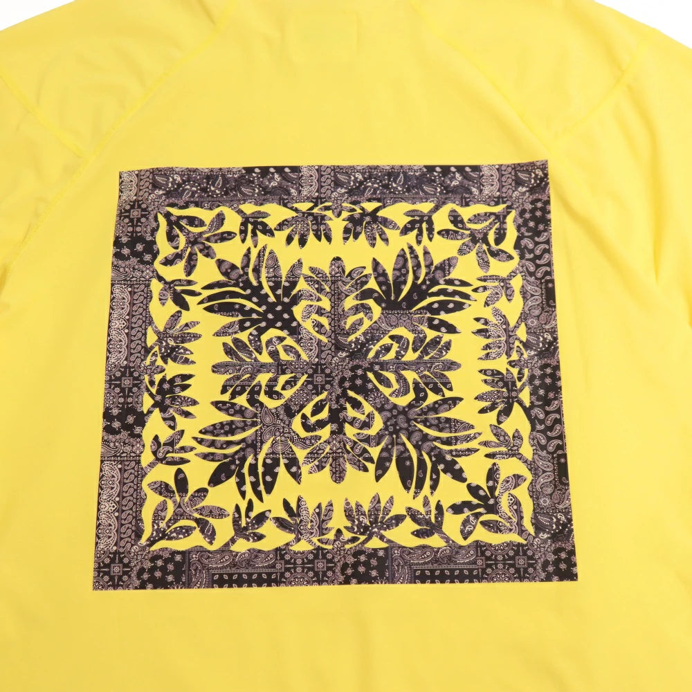 SALVAGE PUBLIC Kolepa(サルベージ パブリック コレパ) Surf Mockneck S/S (TI LEAF Paisley)モックネック S/S カットソー ゴルフウェア【SVKS6023】