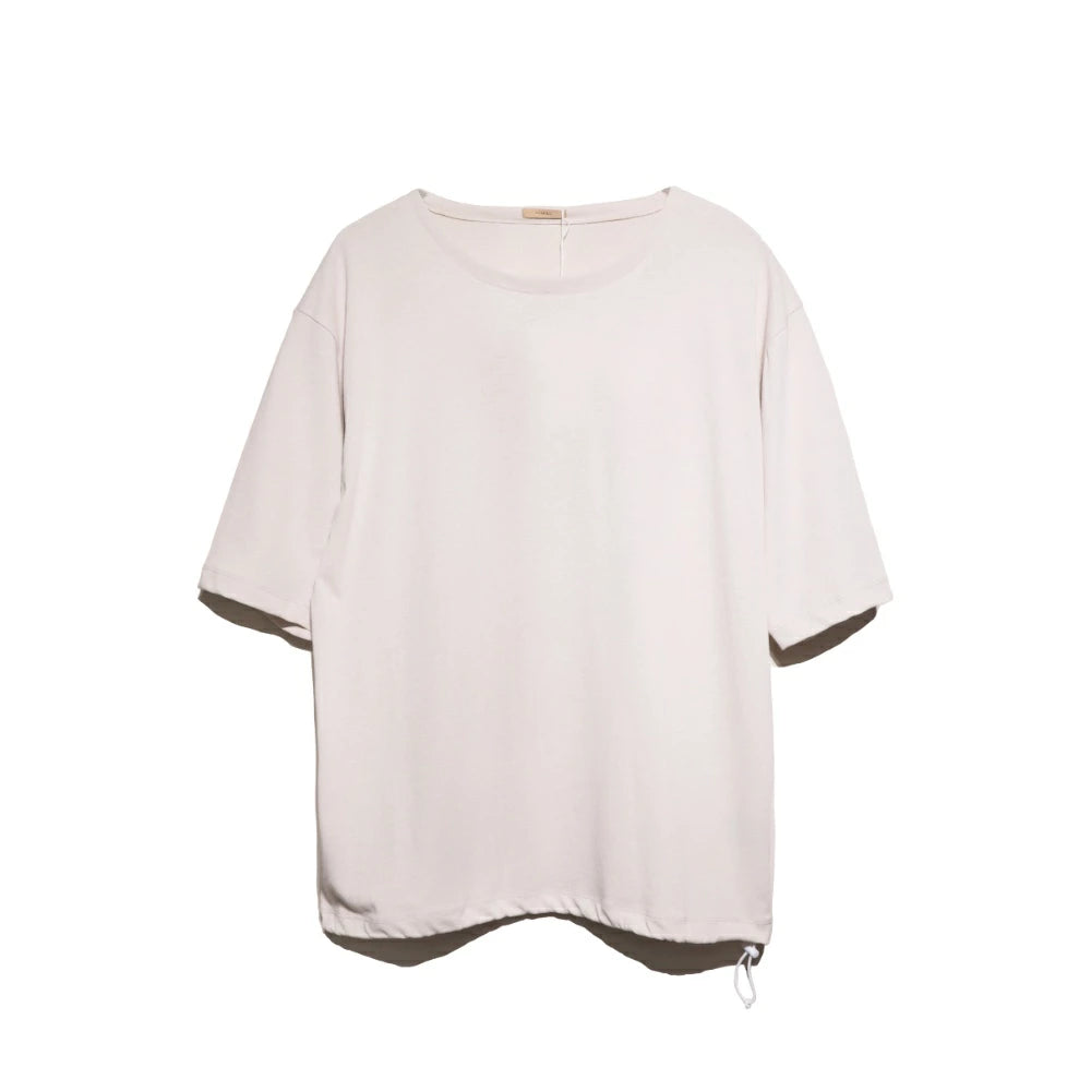 LAMOND(ラモンド) Vintage Twist Drawstring Basque Shirt 強撚ドローコード バスクシャツ【LM-C-218】