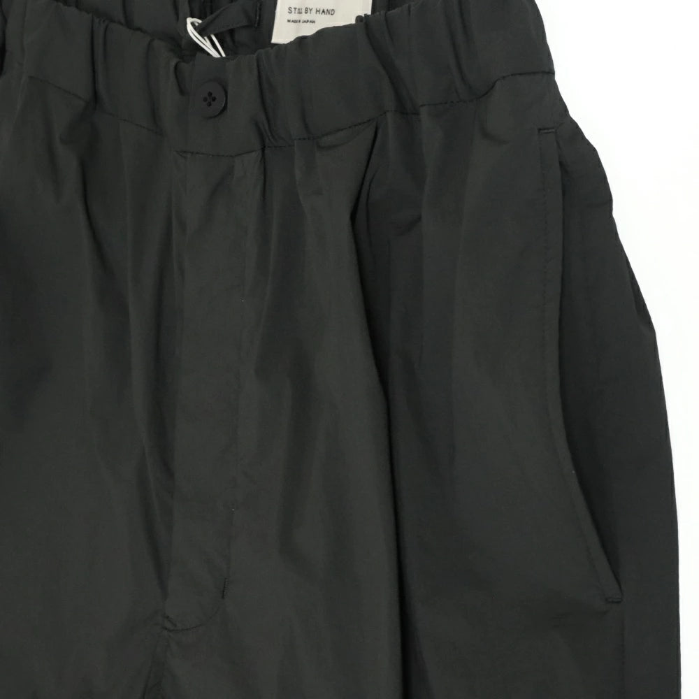 STILL BY HAND(スティル バイ ハンド)Nylon Tapered Easy Pants ナイロン テーパード イージーパンツ【PT04262】