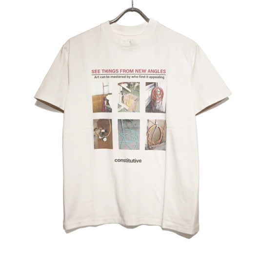 KURO(クロ)17/-ROUND SHAPE DYED TEE "Constitutive"【964263】