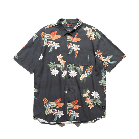 ROARK(ロアーク)"PALAWAN FLORAL" JOURNEY S/S【RWJ1206-BLK】