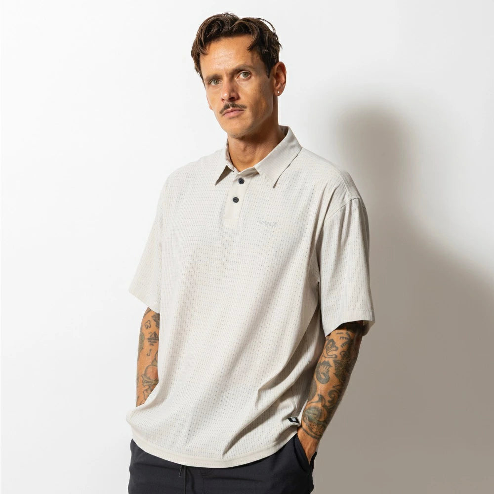 ROARK(ロアーク)BLESS UP POLO【RWJ1226-GRY】