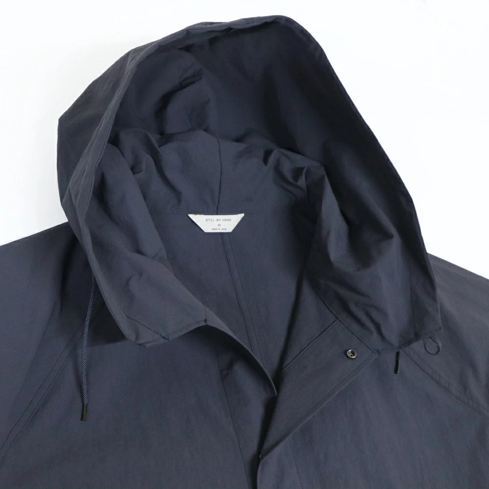 STILL BY HAND(スティル バイ ハンド)Crispy Nylon Hooded Blouson ナイロン フーデッド ブルゾン【BL03263】