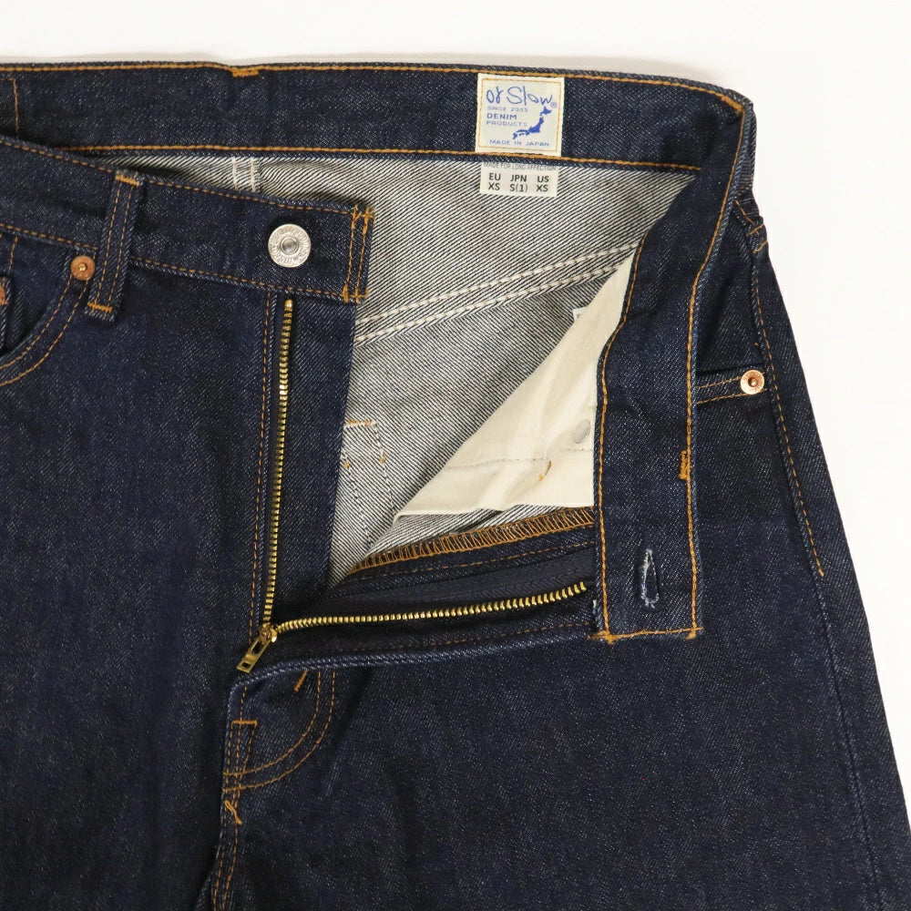 orSlow(オアスロウ)101 DAD'S FIT DENIM PANTS "Denim One Wash" インディゴ デニムパンツ 【01-1010W-81】