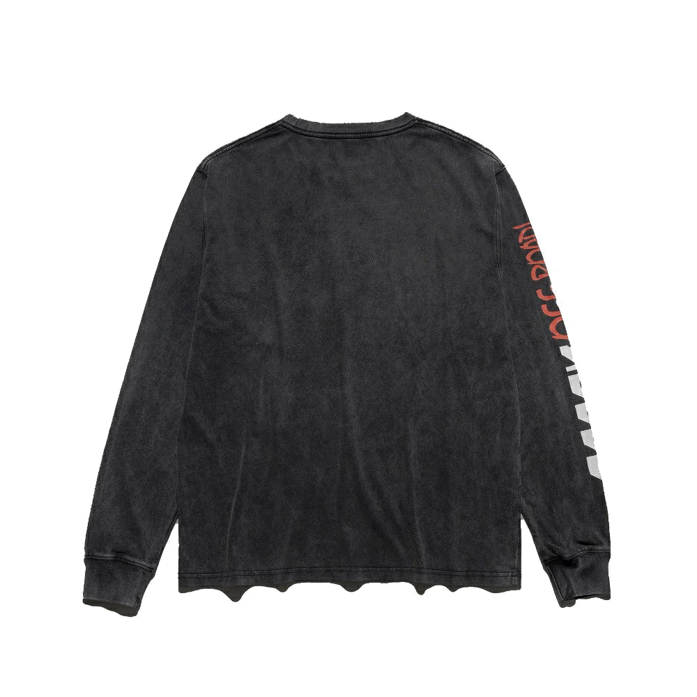 ROARK(ロアーク)"OFF ROAD" WELL WORN L/S TEE【RLTJ1253-BLK】
