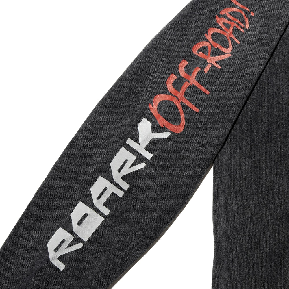 ROARK(ロアーク)"OFF ROAD" WELL WORN L/S TEE【RLTJ1253-BLK】