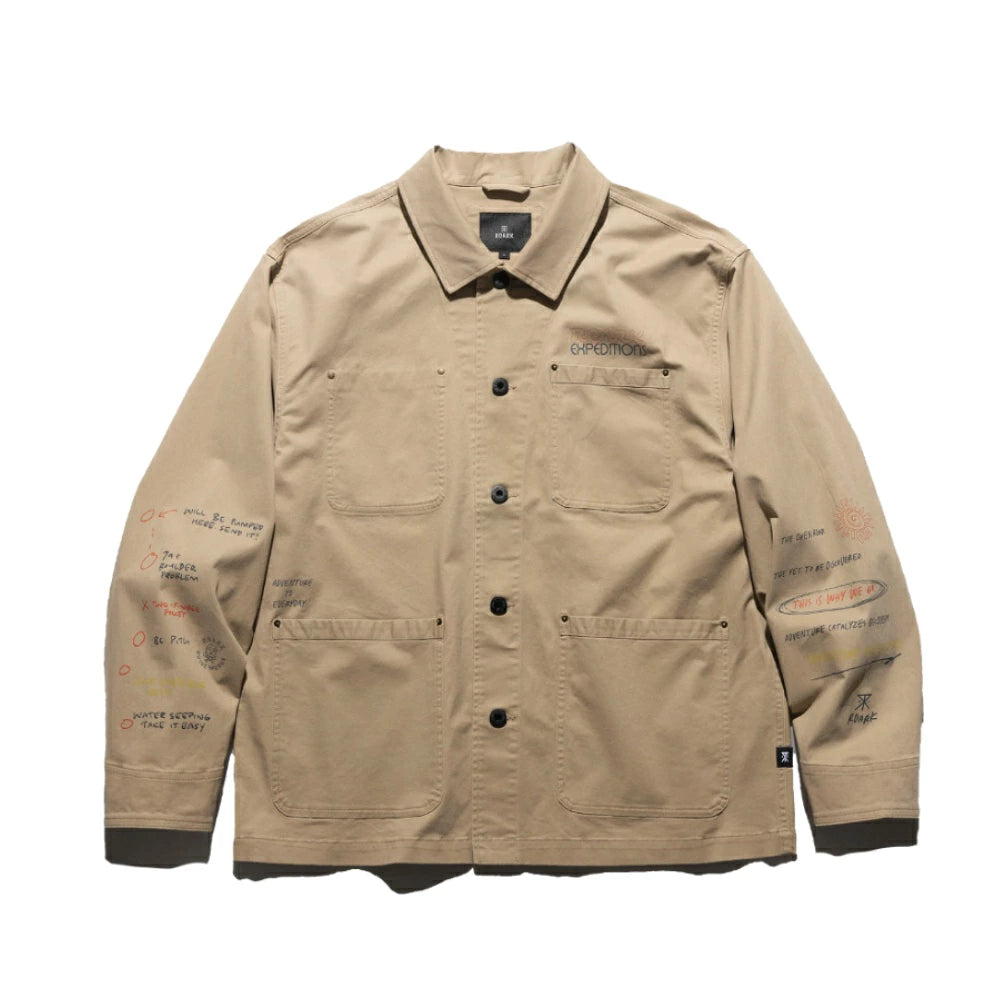 ROARK(ロアーク)ATLAS JACKET COTTON COVERALL【RJJ1256-KHK】
