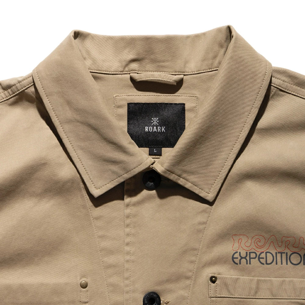ROARK(ロアーク)ATLAS JACKET COTTON COVERALL【RJJ1256-KHK】