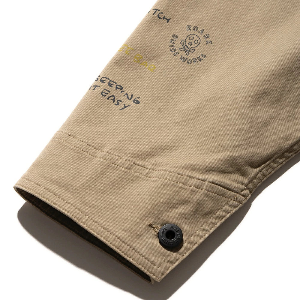 ROARK(ロアーク)ATLAS JACKET COTTON COVERALL【RJJ1256-KHK】