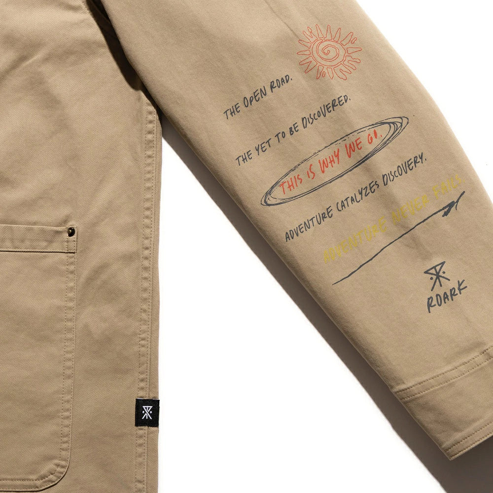ROARK(ロアーク)ATLAS JACKET COTTON COVERALL【RJJ1256-KHK】