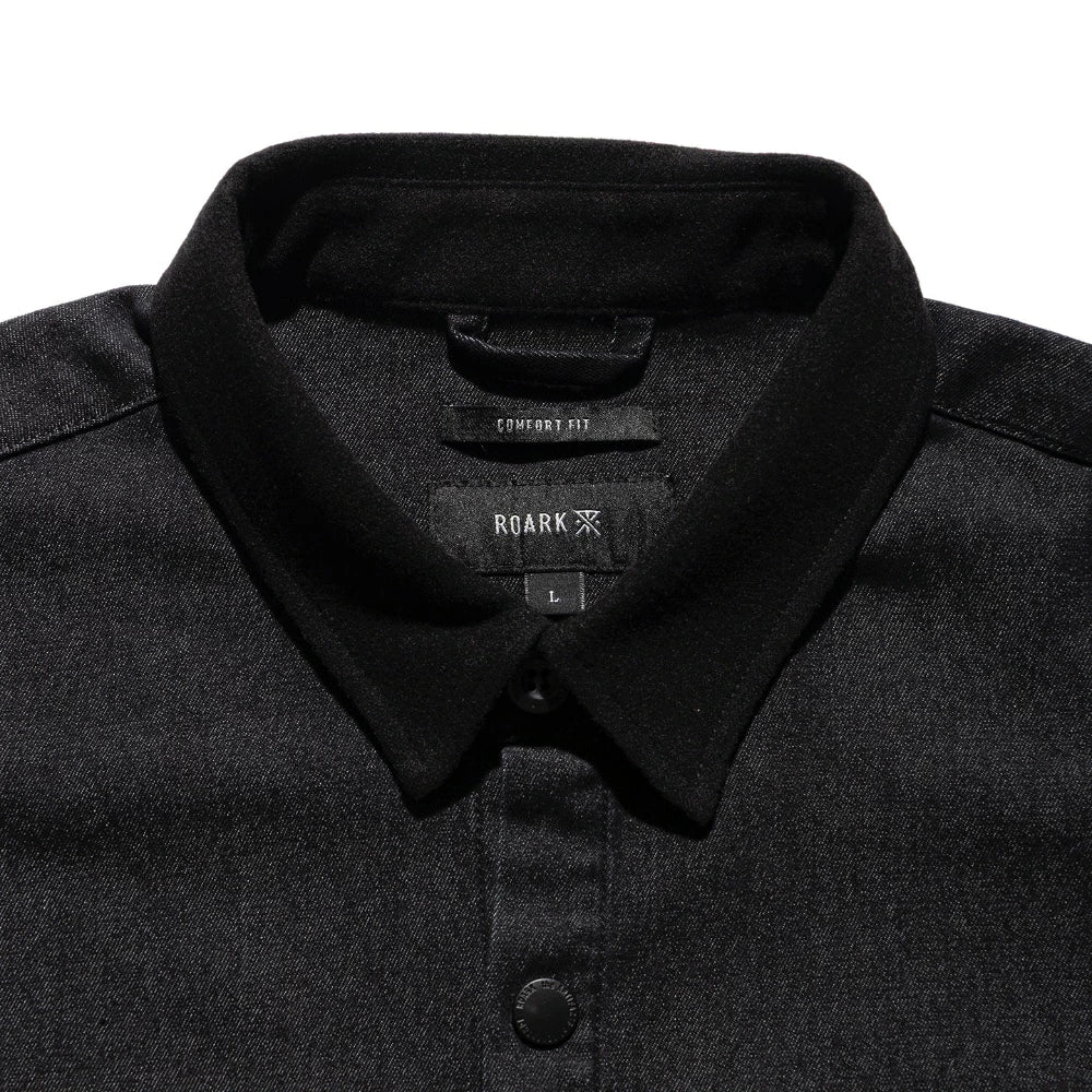ROARK(ロアーク)NORDMAN DENIM SHIRTS【RLWJ1251-BLK】