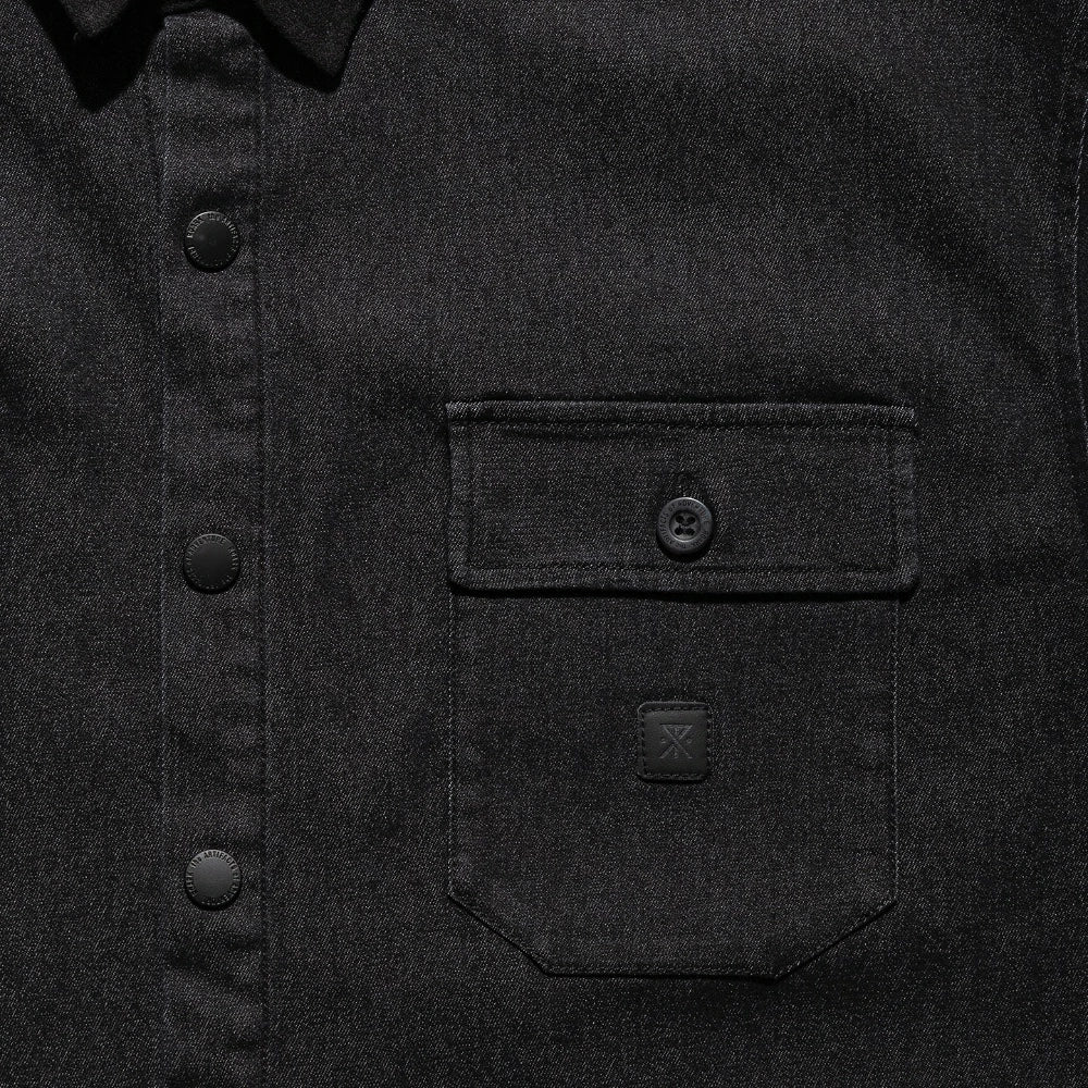 ROARK(ロアーク)NORDMAN DENIM SHIRTS【RLWJ1251-BLK】