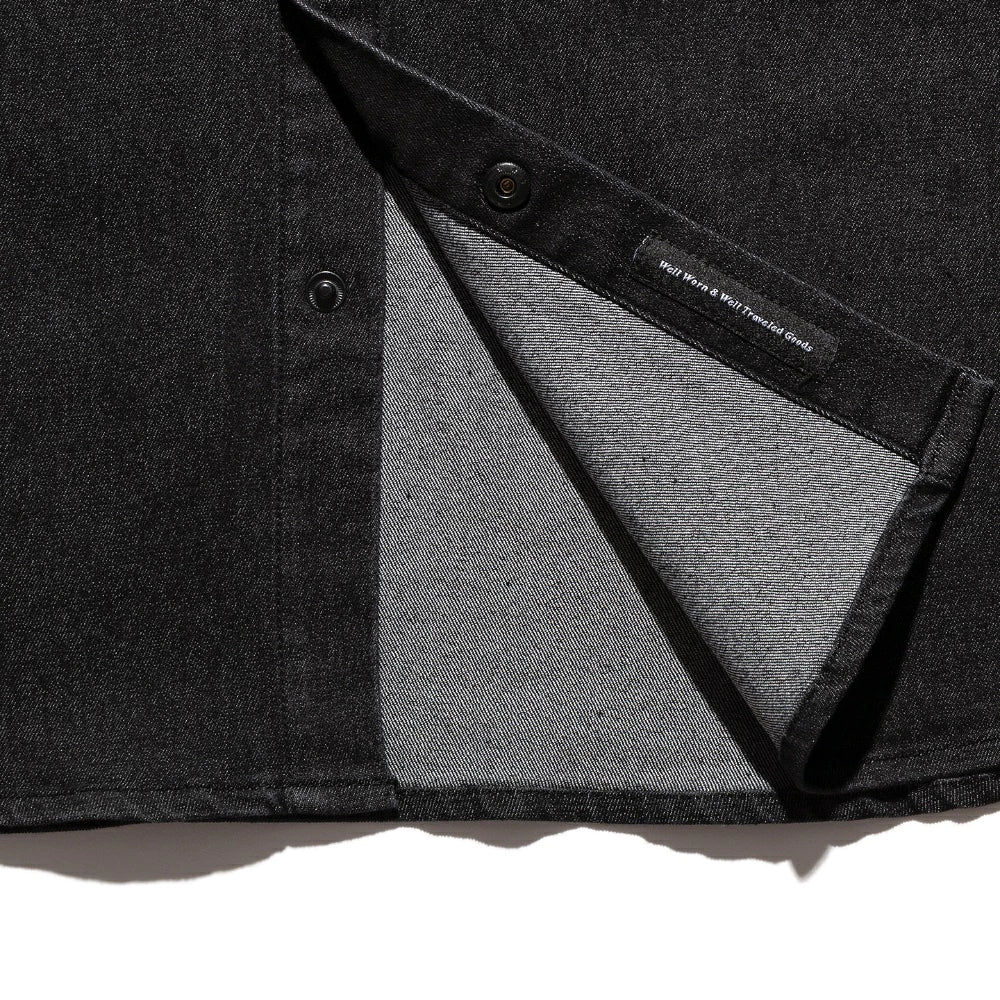 ROARK(ロアーク)NORDMAN DENIM SHIRTS【RLWJ1251-BLK】